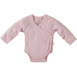 Baby Wickelbody Langarm Bio-Baumwolle 2er Set Rosa-beere -Hans Natur Kindersale dac04ef1 312003