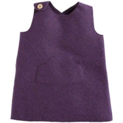 Kinder Kleid Bio Schurwolle Walk Taupe -Hans Natur Kindersale de090bdc 338554 2