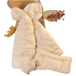 Baby- Und Kinderbettdecke Bio-Merinowolle (kbT)