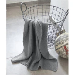 Handtuch Bio-Baumwolle Perl-Strick-Qualität Light Grey-melange 12 Handtuch Bio-Baumwolle Perl-Strick-Qualität Light Grey-melange -Hans Natur Kindersale e2deb393 273043