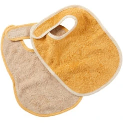 Lätzchen Mit Klettverschluss Bio Baumwolle 2er Set Rosa -Hans Natur Kindersale e3408d21 306270