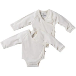 Baby Wickelbody Langarm Bio-Baumwolle 2er Set Rosa-beere -Hans Natur Kindersale e61be93a 311971 2