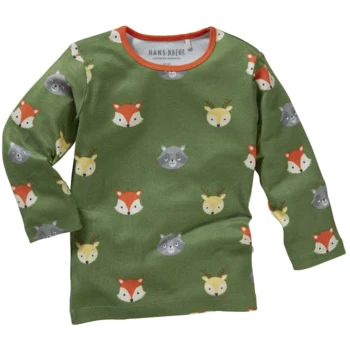 Kinder Unterhemd Langarm Bio-Baumwolle Flamingo 3 Kinder Unterhemd Langarm Bio-Baumwolle Flamingo – Bild 3