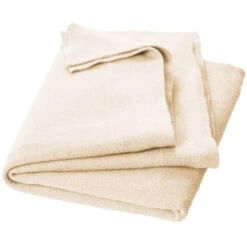 Babydecke Bio-Merinowolle Perlenstrick Grau -Hans Natur Kindersale e8499bf3 361816