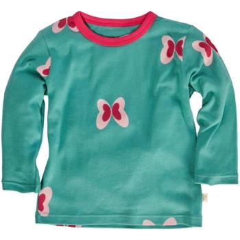 Kinder Langarmshirt Bio-Baumwolle Wal Orange 7 Kinder Langarmshirt Bio-Baumwolle Wal Orange – Bild 7