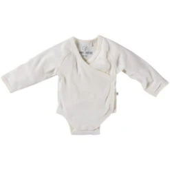 Baby Wickelbody Langarm Bio-Baumwolle 2er Set Off White -Hans Natur Kindersale ed4f87d3 311963