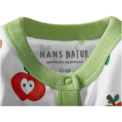 Baby Schlafanzug Bio-Baumwolle Apfel -Hans Natur Kindersale edbb75a2 277363
