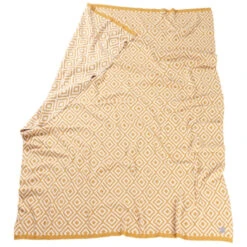 Kuscheldecke Bio-Baumwolle, Raute Curry -Hans Natur Kindersale ee5f0edc 326301