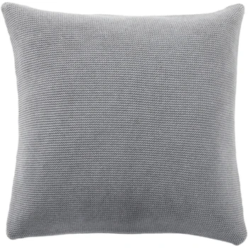 Kissenbezug 50x50 Cm Bio Baumwolle Light Grey-melange 1 Kissenbezug 50x50 Cm Bio Baumwolle Light Grey-melange