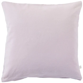 Kissenbezug Bio-Baumwolle Biber-Qualität Lila 2 Kissenbezug Bio-Baumwolle Biber-Qualität Lila – Bild 2