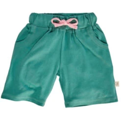 Kinder Shorts Bio-Baumwolle Grün