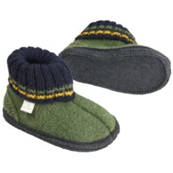 Kinder Hausschuhe Hüttenschuhe Blümchen -Hans Natur Kindersale f46e5401 353430 7