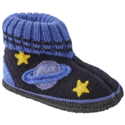 Kinder Hausschuhe Hüttenschuhe Dunkelblau -Hans Natur Kindersale feb68bd8 347425