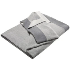 Kuscheldecke Für Erwachsene Bio-Baumwolle Light-dark Grey-melange -Hans Natur Kindersale fec0073d 273128 1