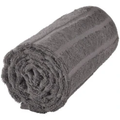 Handtuch Bio-Baumwolle Frottee Streifen Dunkelgrau -Hans Natur Kindersale ff7d9d87 293439